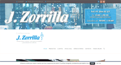 Desktop Screenshot of confeccioneszorrilla.com